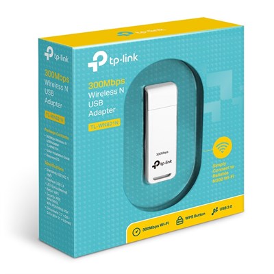 Tp-Link TL-WN821N 300Mbps Kablosuz USB Adaptör