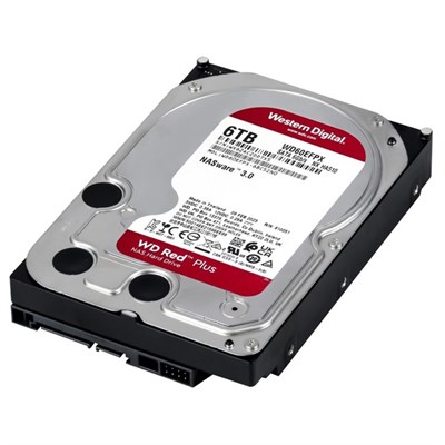 WD Red Plus Nas 6TB 3.5 5400Rpm SATA (WD60EFPX)