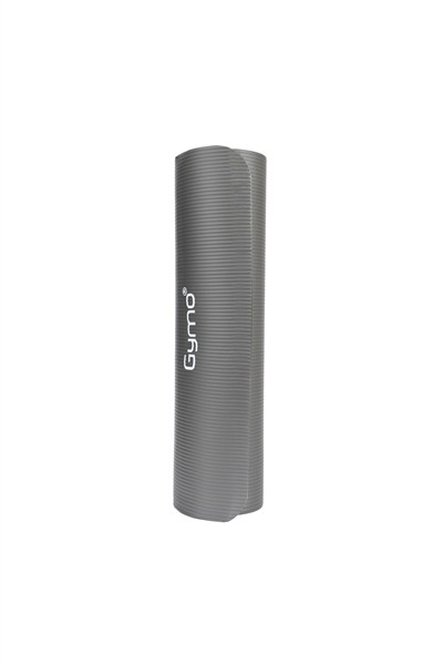 Gymo 10mm NBR Pilates & Egzersiz Matı Gri