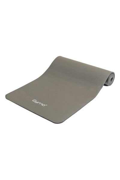 Gymo 10mm NBR Pilates & Egzersiz Matı Gri