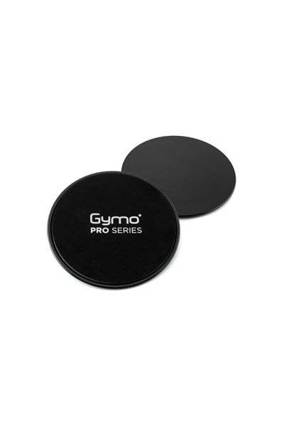 Gymo Core Slider Pilates Egzersiz Kayar Disk Siyah