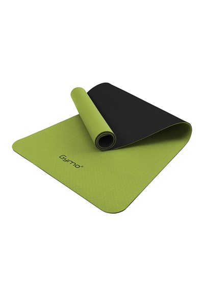 Gymo Ekolojik 6mm TPE Yoga Matı Pilates Minderi Yeşil