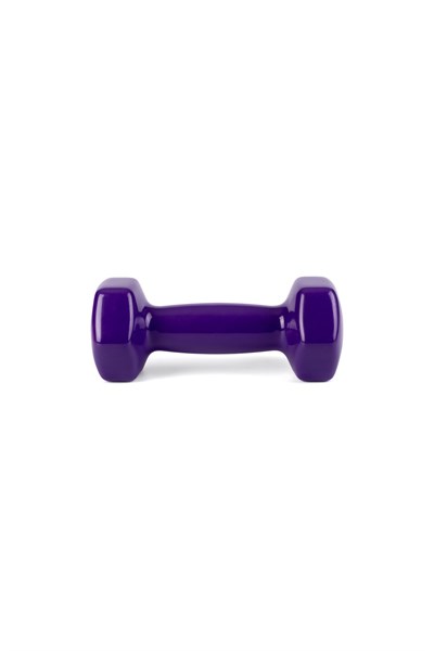 Gymo Hex Shape Vinil Dambıl 2x2kg Mor