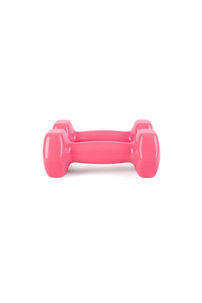 Gymo Hex Shape Vinil Dambıl 2x2kg Pembe