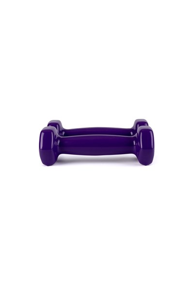 Gymo Hex Shape Vinil Dambıl 2x500g Mor