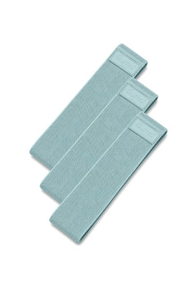 Gymo Hip Band Squat Egzersiz Kalça Direnç Bandı 76x8cm Nane Yeşili 3lü Set