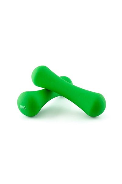 Gymo Neopren Dambıl 2x1kg Yeşil