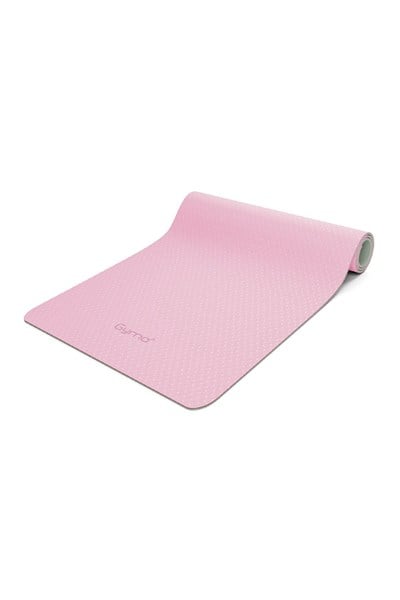 Gymo Pro Series 6mm TPE Yoga Matı Pilates Minderi 183x66mm Pembe