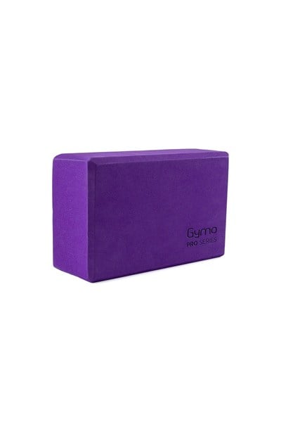 Gymo Pro Series Büyük Boy Yoga Blok Mor