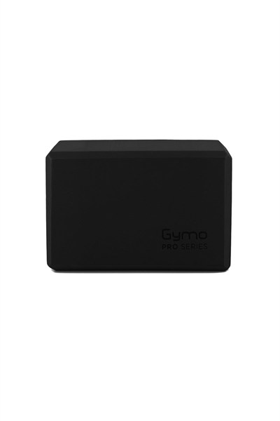 Gymo Pro Series Büyük Boy Yoga Blok Siyah