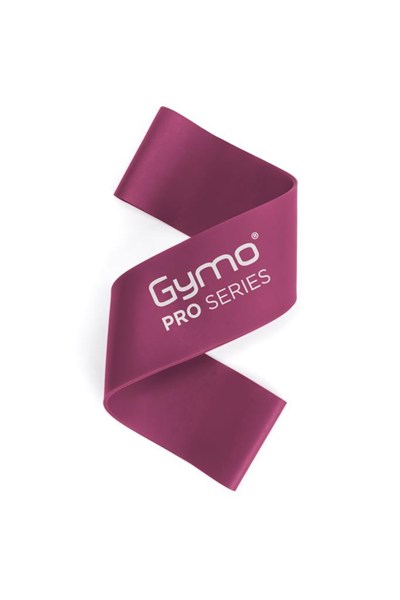 Gymo Pro Series Çantalı Direnç Bandı Fitness Pilates Esnetme Lastiği 5li Set Mor