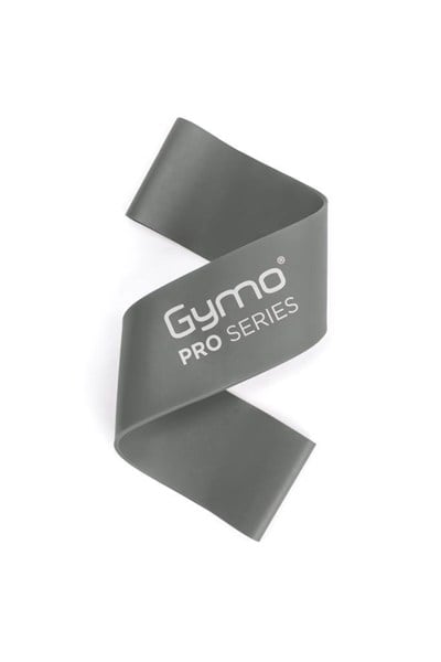 Gymo Pro Series Çantalı Direnç Bandı Fitness Pilates Esnetme Lastiği 5li Set Siyah