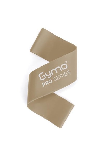 Gymo Pro Series Çantalı Direnç Bandı Fitness Pilates Esnetme Lastiği 5li Set Siyah