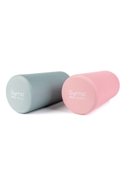 Gymo Pro Series Recovery Foam Roller Pilates Masaj Rulosu 30x15cm Pembe