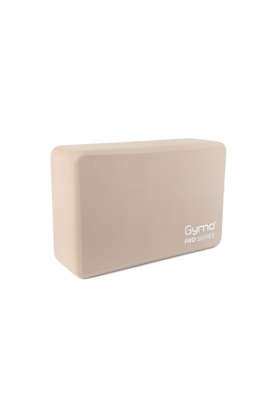 Gymo Pro Series Rounded Yoga Blok Bej