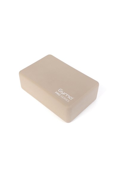 Gymo Pro Series Rounded Yoga Blok Bej