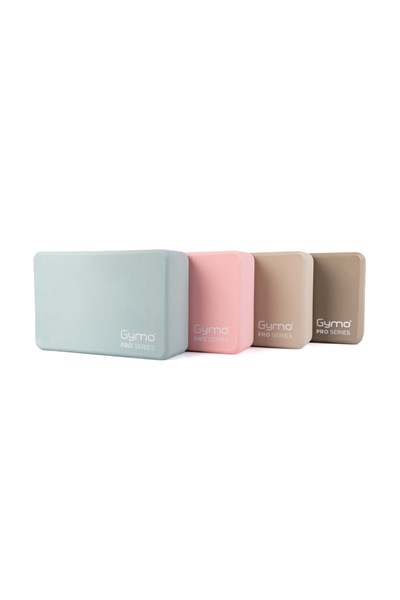 Gymo Pro Series Rounded Yoga Blok Nane Yeşili