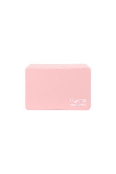 Gymo Pro Series Rounded Yoga Blok Pembe