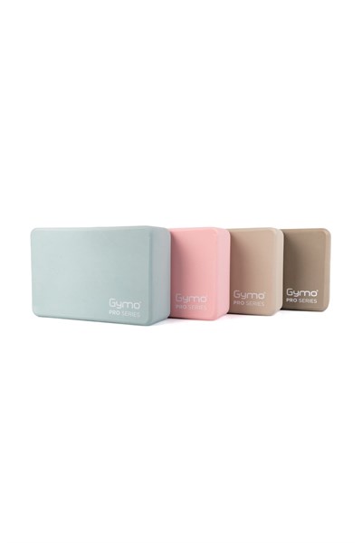 Gymo Pro Series Rounded Yoga Blok Pembe