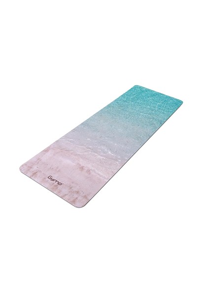 Gymo Pro Series Süet 7mm TPE Yoga Matı Pilates Minderi Azure