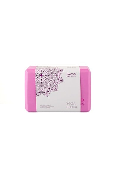 Gymo Pro Series Yoga Blok Pembe