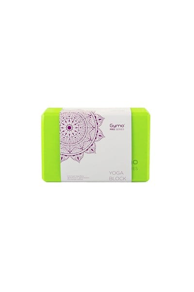 Gymo Pro Series Yoga Blok Yeşil