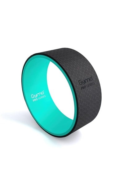 Gymo Pro Series Yoga Pilates Tekerleği Yoga Wheel 33cm Turkuaz x Siyah