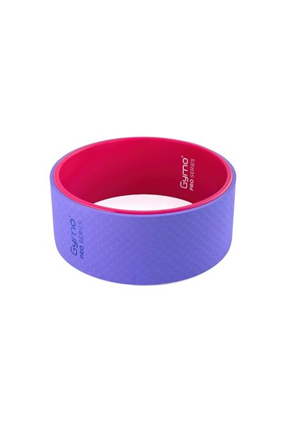 Gymo Pro Series Yoga Pilates Tekerleği Yoga Wheel 33cm Pembe x Mor