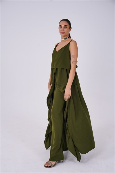 Victoria Baz Pantalonlu Takım