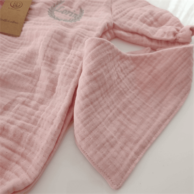 İsme Özel Müslin Hastane Çıkışı – 4lü Bebek Seti | Pembe