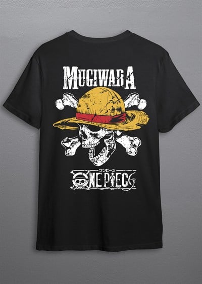 One Piece – Mugiwara (Straw Hat Pirates) Anime Tişörtü (Unisex)