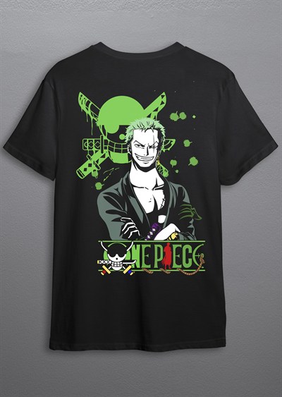One Piece – Roronoa Zoro Anime Tişörtü (Unisex)