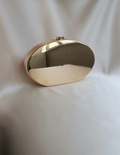Drop Model Gold Abiye Çanta