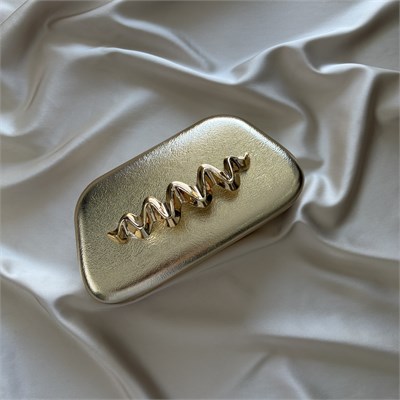 Gold Como Abiye Çanta-Düğün Çantası-Nişan Çantası