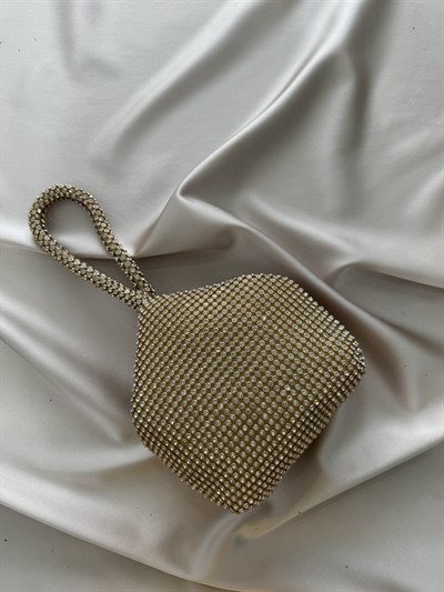 Gold Torba Model Abiye Çanta 