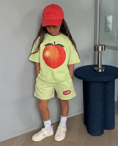 APPLE MOOD TSHIRT&ŞORT TAKIM