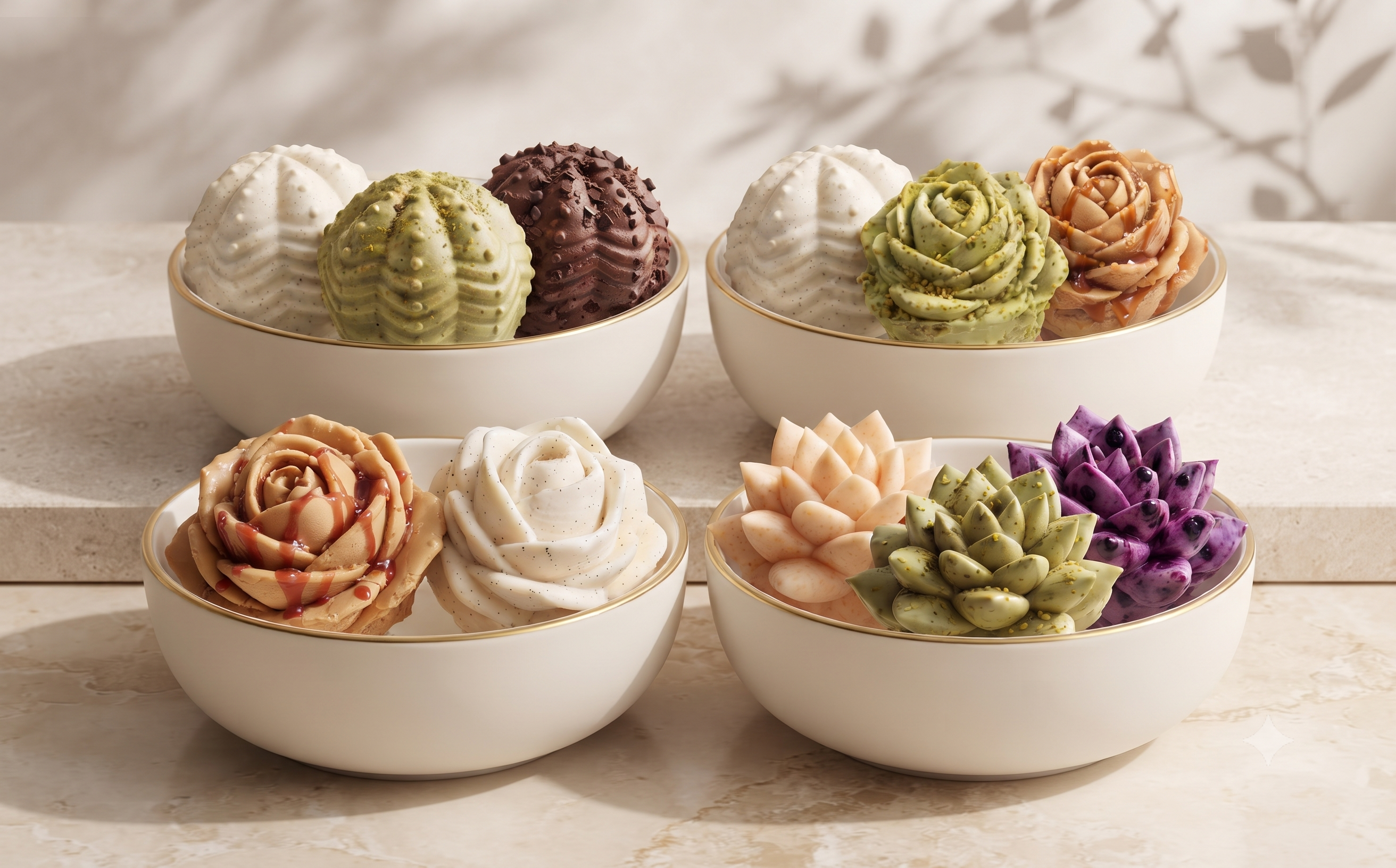 Ice Cream Succulent Collection