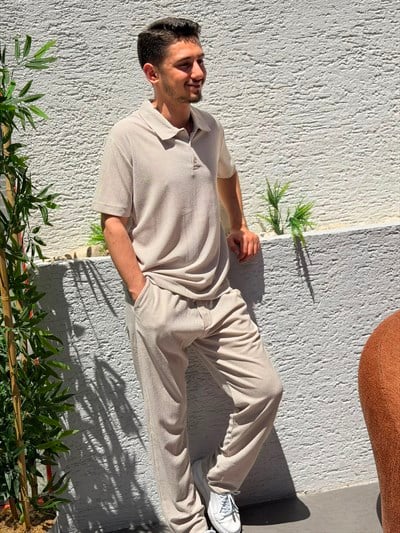 BEJ MARRAKECH POLO YAKA FİTİLLİ TAKIM