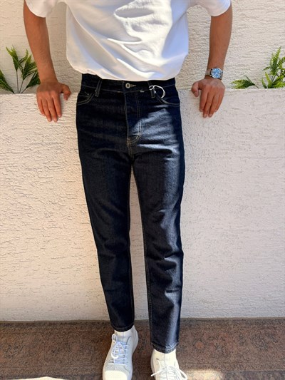 LACİVERT WE11 BOYFRİEND KOT PANTOLON