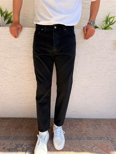SİYAH WE11 BOYFRİEND KOT PANTOLON