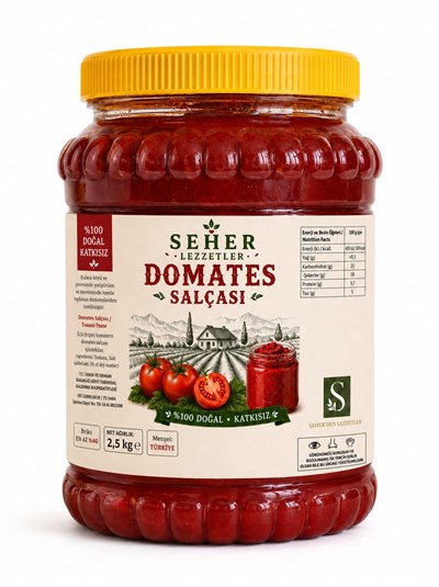 Seherden Lezzelter Domates Salçası 2.5 kg