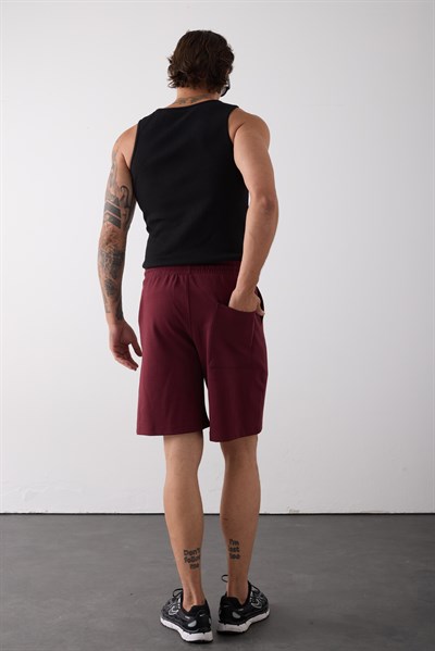 Pacho-Core Şort Mürdüm