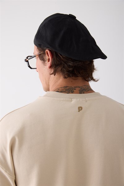Pacho-Core Tee Bej