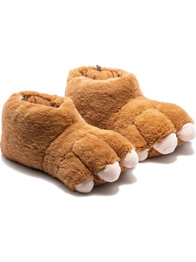 TWIGY TW AYAK UNİSEX BEJ HAYVANLI PANDUF 36/43