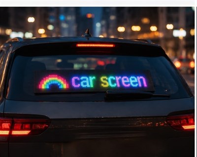 RGB LED Yazı Paneli Telefon Kontrollü Kayan Yazı Animasyonlu Ekran