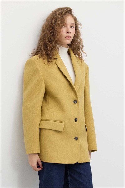 SARAYA BLAZER CEKET Hardal