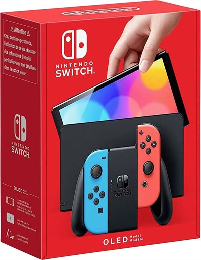 Nintendo Switch OLED Neon Red Blue Oyun Konsolu