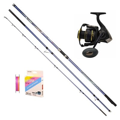 RYUJI BOSPHORUS 4.20M, 250GR, + RYOBI VIRTUS 8000 SURF SET