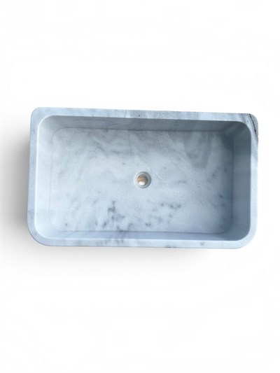Bianco Carrara Mermer Mutfak Evyesi - AMKC26001