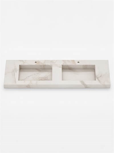 Çift Hazneli Porselen Lavabo - ACDS26001